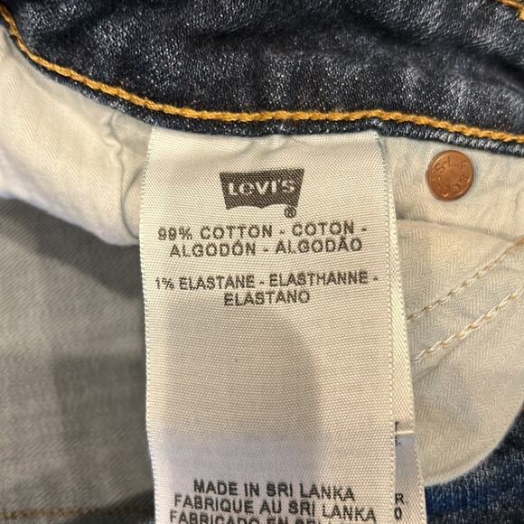 Levi's Women's Demi Curve Distressed Skinny Boot Medium Wash Size 28 - Picture 7 of 7